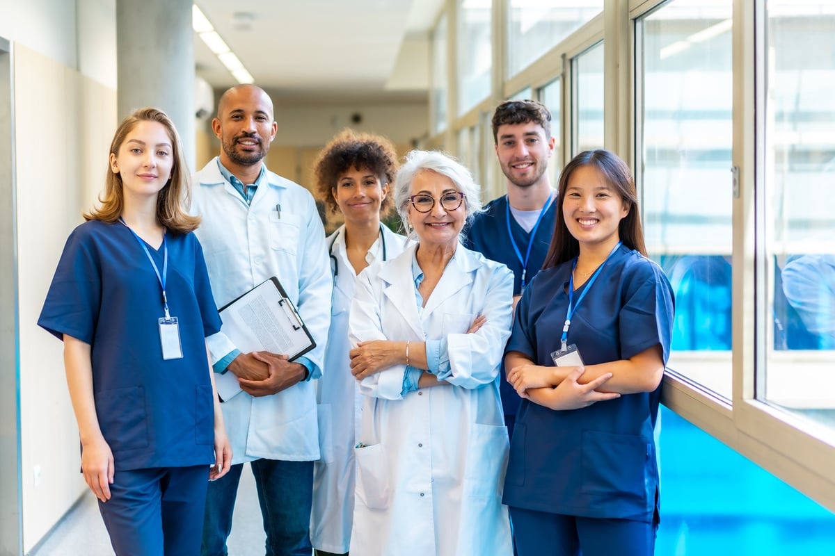 A team of diverse support staff, including staff who can communicate with you in your own language