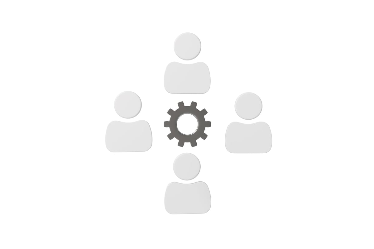 An abstract illustration of diverse people representing the culturally responsive care our team provides